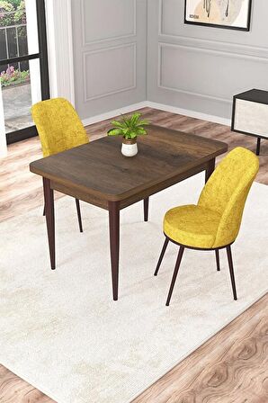 Rovena Raum Barok 70x110 Sabit Suntalam Yemek Odası Takımı 2 Adet Sandalye