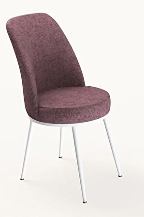 Rovena Raum Beyaz Mermer 70x110 Sabit Suntalam Yemek Odası Takımı 2 Adet Sandalye