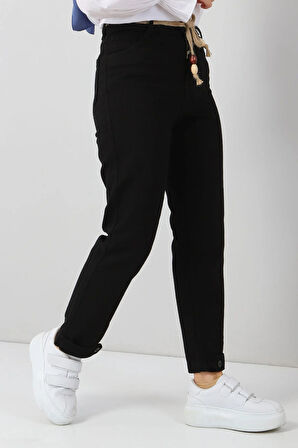 Boyfriend Kot Pantolon Siyah 5999