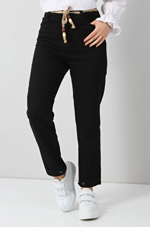 Boyfriend Kot Pantolon Siyah 5999