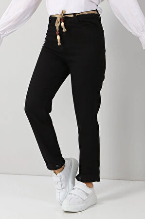 Boyfriend Kot Pantolon Siyah 5999