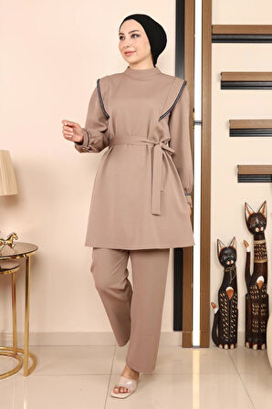 Şerit Detaylı Takım Vizon 19132