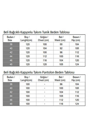 Beli Bağcıklı Kapşonlu Takım Haki 19241