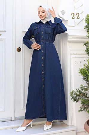 Beli Lastikli Kot Ferace Koyu Mavi MSW19228-2