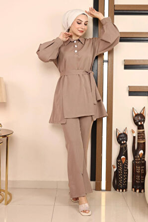 Yırtmaçlı Takım Vizon MSW19129-3