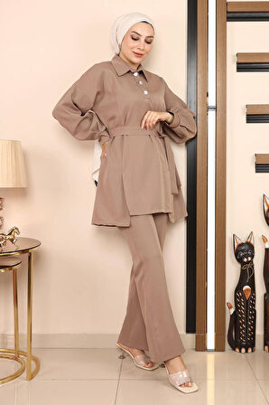 Yırtmaçlı Takım Vizon MSW19129-3