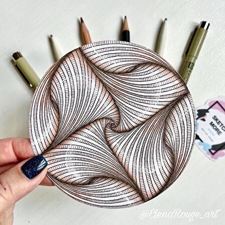 Super set 3ü1 arada yuvarlak albüm d11+d15+d20 cm (suluboya ve grafik için)