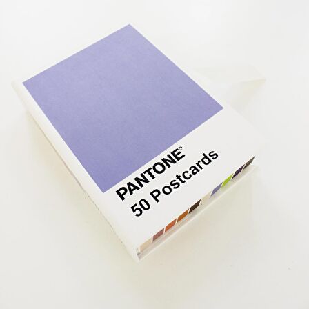 Pantone 50 Postcards Scrapbooking Sanat Kartları