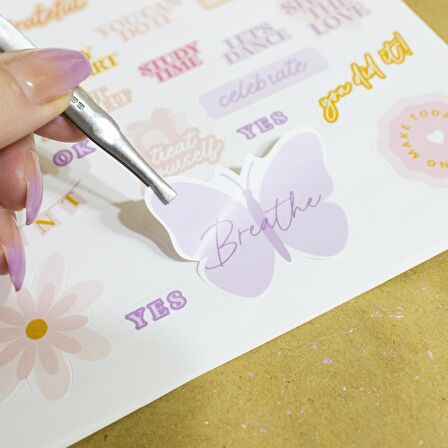 Dıy Sticker Book (24x17 cm) 16 Sayfa Sticker Kitabı