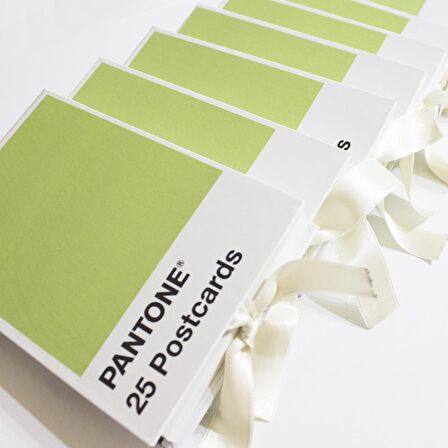 Pantone 25 ad. Toprak renler Postcards Scrapbooking Sanat Kartları