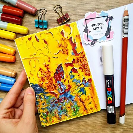 "Doğu Kaleydoskopu" koleksiyon eskiz defteri B6 (marker ve grafik için) Limited edition sketchbook