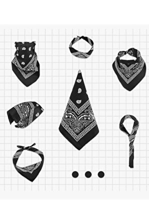 Şal Desenli, Etnik desen bandana seti