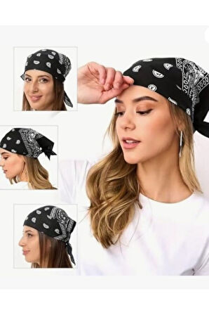 Şal Desenli, Etnik desen bandana seti