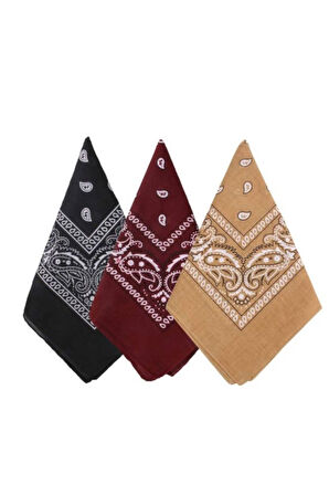 Şal Desenli, Etnik desen bandana seti