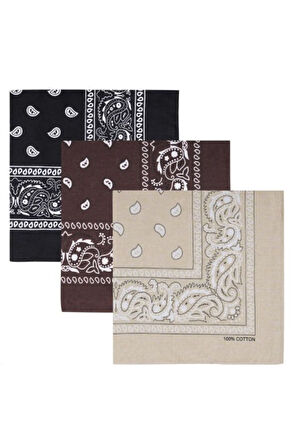 Şal Desenli, Etnik desen bandana seti