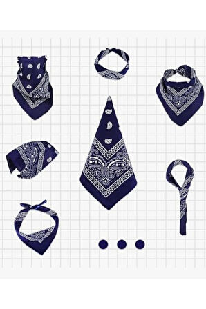 Şal Desenli, Etnik desen bandana seti