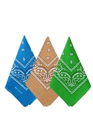 Şal Desenli, Etnik desen bandana seti