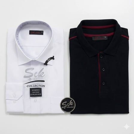 Şık 11 Parça Gömlek Pijama Full Damat Seti