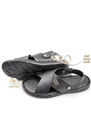 Sandalet, Hac ve Umre  ve Günlük Kullanım İçin, %100 Deri