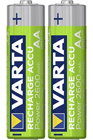 2600mah Aa Şarjlı Kalem Pil