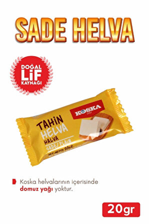 Koska Mini Sade Helva 20gr x 25 adet