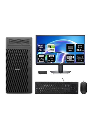 Pro Max T2 Core Ultra 9 285 RTX 2000 Ada 16GB 64GB RAM 4TB SSD + 4TB SSD 23.8" FHD FreeDOS FCT22508P611 Masaüstü İş İstasyonu + PER4 USB Bellek