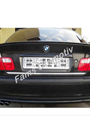 Bmw E-46 Krom Bagaj Alt Çıtası 1998-2005 P.çelik