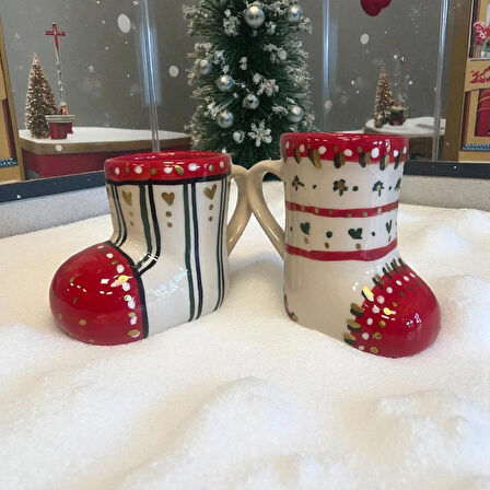 Uzun Çorap Kupa - Yılbaşı Temalı