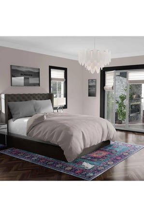 Kaymaz Taban Yıkanabilir Halı – Mutfak, Salon, Yatak Odası için Modern Dijital Baskı Halı (SLNHALI37