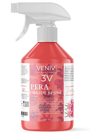 3V Pera Bitki Besini 500 ml – Köklenme ve Çiçeklenme İçin Özel Formül