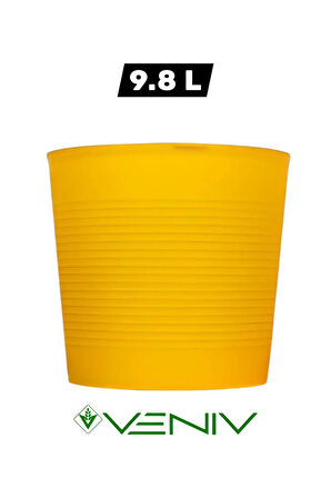 Dekoratif Kırılmaz Esnek Saksı 9.8 L