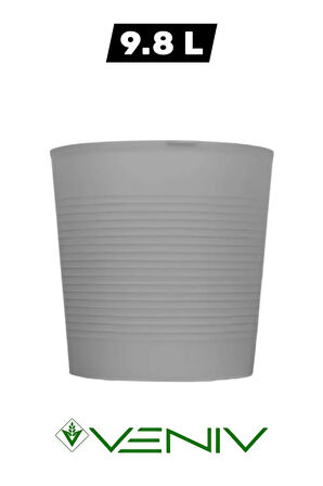 Dekoratif Kırılmaz Esnek Saksı 9.8 L