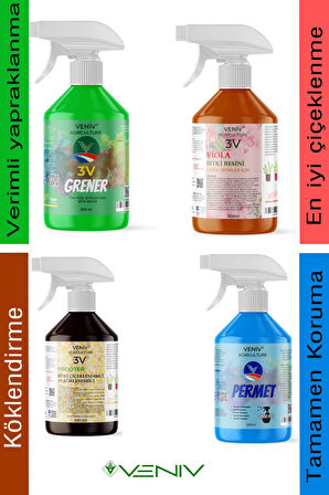 Çiçek Açtıran Ve Köklendiren En Verimli Bitki Bakım Seti-tüm Bitkiler-permet-viola-prooter-grener