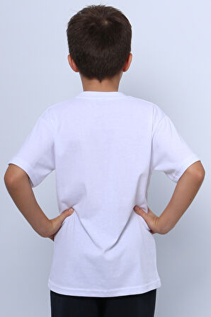 ÇOCUK ATATÜRK AYYILDIZ BASKILI TSHİRT KISA KOLLU A62