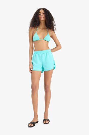 DeFacto Regular Fit Deniz Şortu-Fall in Love B7210AX25SMGN1173