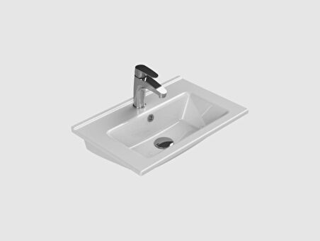 Cerastyle Arte Etajerli Lavabo 75x45 Cm