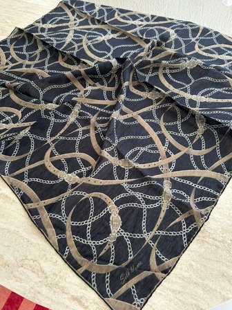 Silk Home Monare Tencel Zincir Desen Eşarp 171014-02