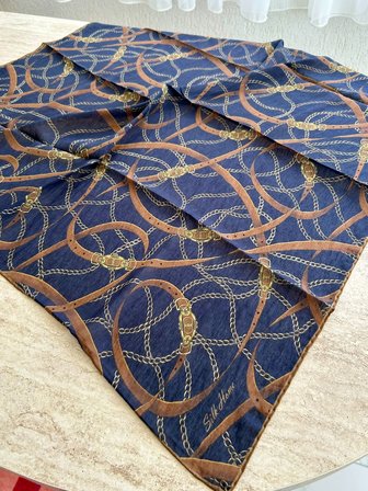 Silk Home Monare Tencel Zincir Desen Eşarp 171014-09