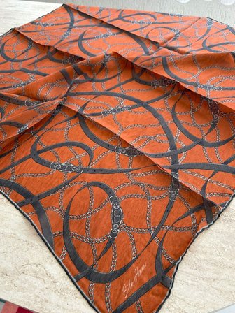 Silk Home Monare Tencel Zincir Desen Eşarp 171014-15