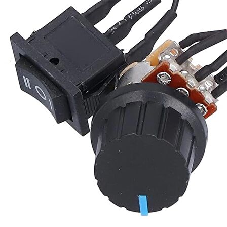 10V-55V 40A PWM Fırçalı DC Motor Sürücü (CW CCW Ters Haraket Anahtarlı ve LED Ekranlı)