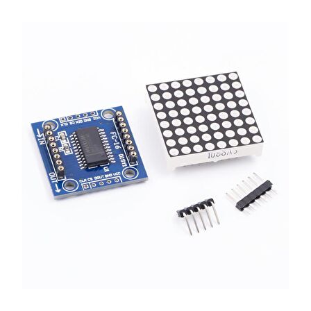MAX7219 Nokta Matrix Modül Kiti