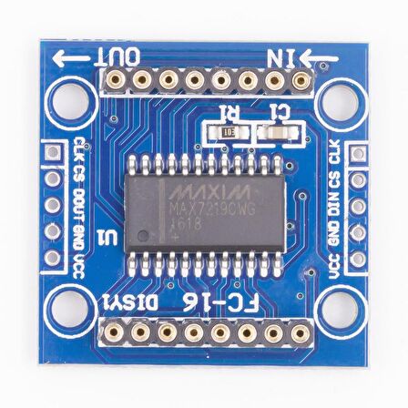 MAX7219 Nokta Matrix Modül Kiti