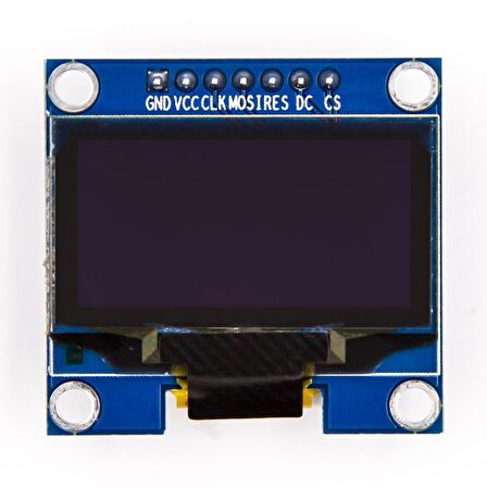 1.3 inç SPI OLED LCD Modülü + 7 Pin Header