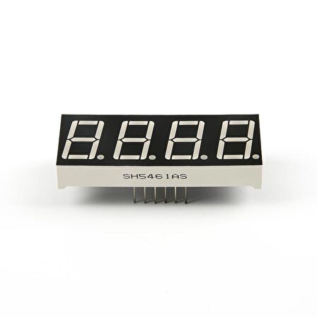 0.56 inç Kırmızı 4'lü 7-Segment Display