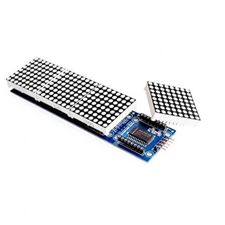 MAX7219 4'lü 8x8 Nokta Matrix Modülü Entegresi