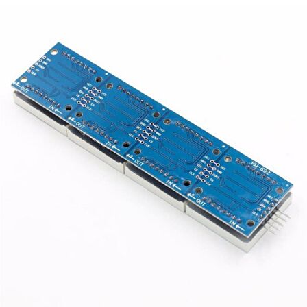 MAX7219 4'lü 8x8 Nokta Matrix Modülü Entegresi