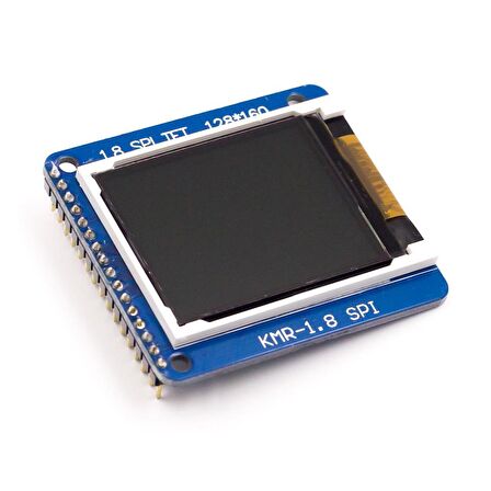 1.8 inç TFT SPI Seri Port ile Haberleşmeli LCD Ekran Modülü