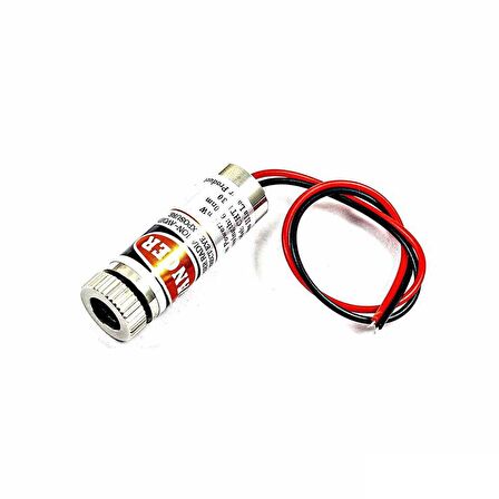 12mm 650nm 5mw Kırmızı Nokta Kafalı Lazer