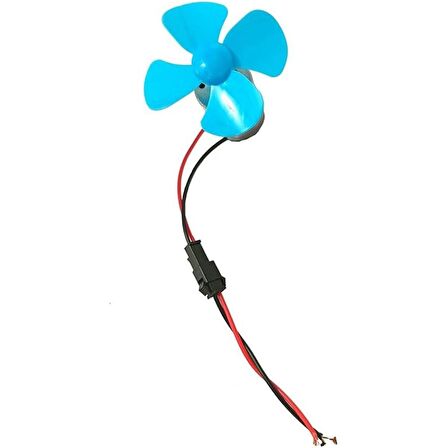 Mikro DC Motor Jeneratör Seti (Pervane Dahil)