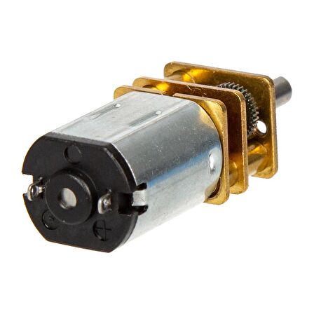 N20 12V DC 500 RPM 1:50 Mikro Metal Redüktörlü Motor